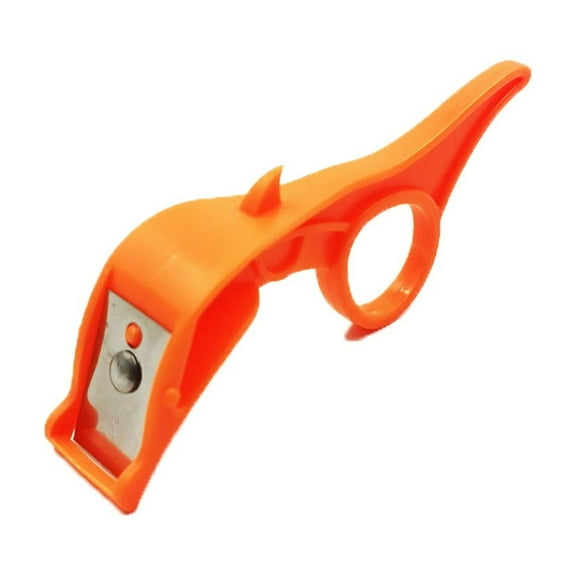 Weloille 1 Pack Apple Peeler Pear Peelers Mini Handheld Peel Finger Ring Peeling Knife Opener for Fruit Potato Kiwi Vegetable Carrot Household Tool Kitchen Gadgets