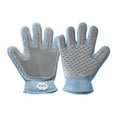 thumbnail image 1 of Weloille 1 Pair Pet Grooming Gloves Cat Brushes for Gentle Shedding - Efficient Pets Hair Remover Mittens - Dog Washing Gloves for Long and Short Hair Dogs & Cats & Horses, 1 of 2