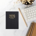 thumbnail image 1 of Weloille 1 Piece 2026 English Daily Planner, A7 Pocket Size Agenda Notebook, Portable Schedule Organizer, Journal for Work Appointment Diary Daily Task Management, 1 of 3
