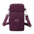 thumbnail image 1 of Weloille 1 Piece Oxford Cloth Crossbody Bag, Adjustable Strap Water Resistant Large Capacity, Multi Pocket Shoulder Bag for Work Travel Shopping Outdoor Use, 1 of 7