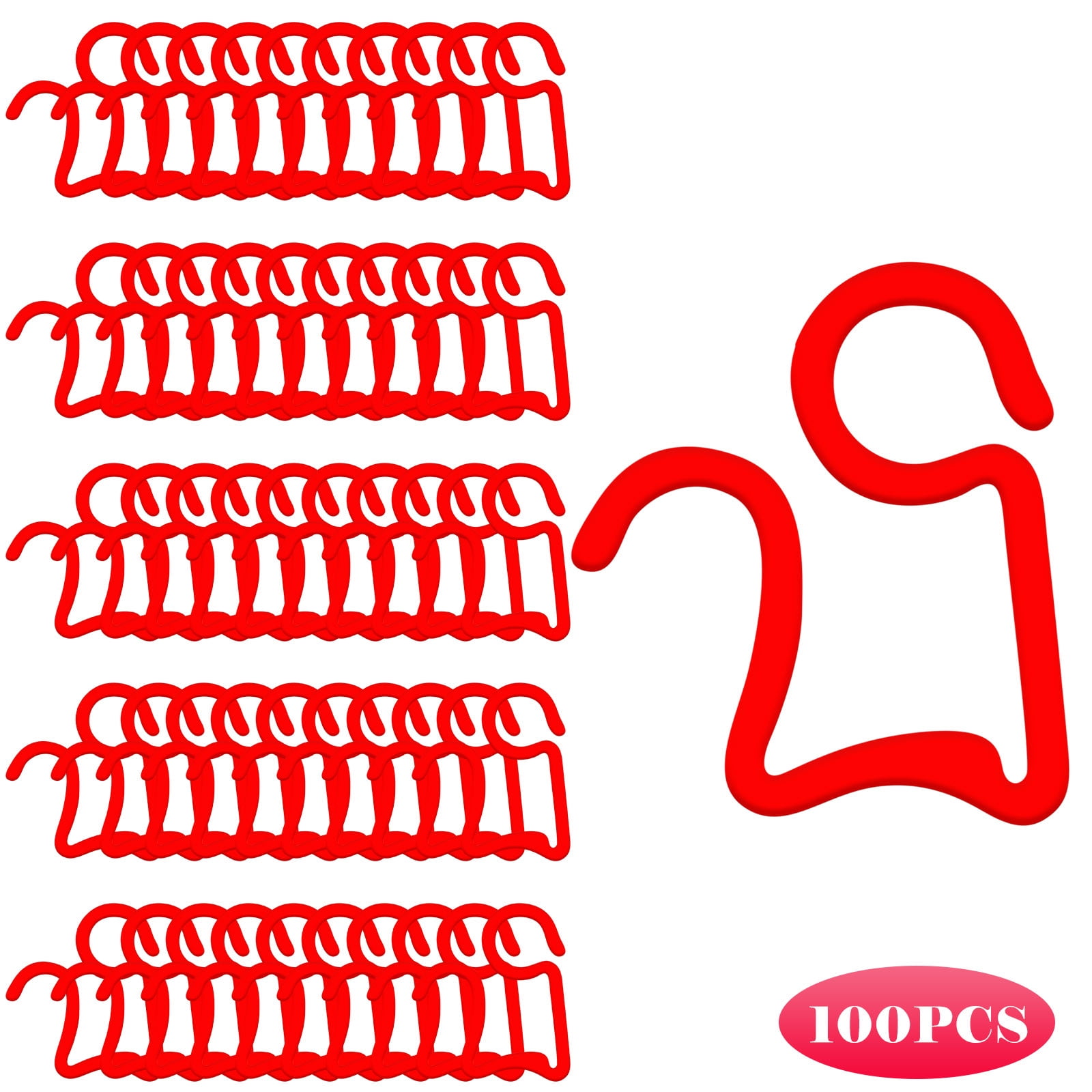 Weloille 100 Pcs Christmas Light Clips Holiday Light Clips Outdoor