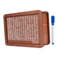 thumbnail image 1 of Weloille 10000 Euros Wooden Money Box with Money and Numbers with Counter Crafts Portable Storage Case Money Saving Box for Adults Child, 1 of 9