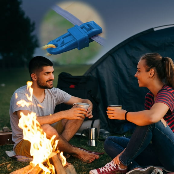 Weloille 10Pcs Outdoor Tent Clip Reinforced Windproof and Waterproof Canopy Clip, Camping Clamp Clips,Tent Lock Grip,Thumb Screw Awning Tent Snaps