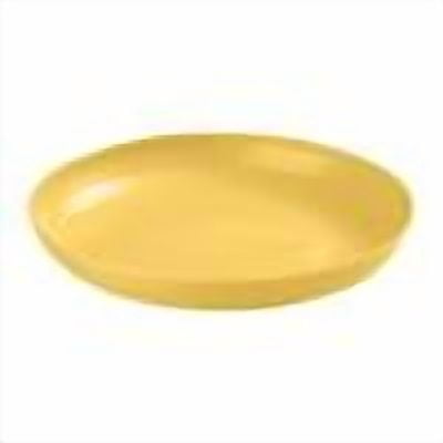 Weloille 11 Inch Snack Plate 1 Piece, Round Scratch Resistant Bone Dish Food Serving Tray, BPA Free Easy to Clean Dinner Plate, for Dining Table Salad Appetizer Leftovers Daily Use