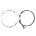 thumbnail image 1 of Weloille 16in Gray Misting Fan Ring Tube, Outdoor Patio Garden Water - Cooling Spray Attachment, 1 of 1