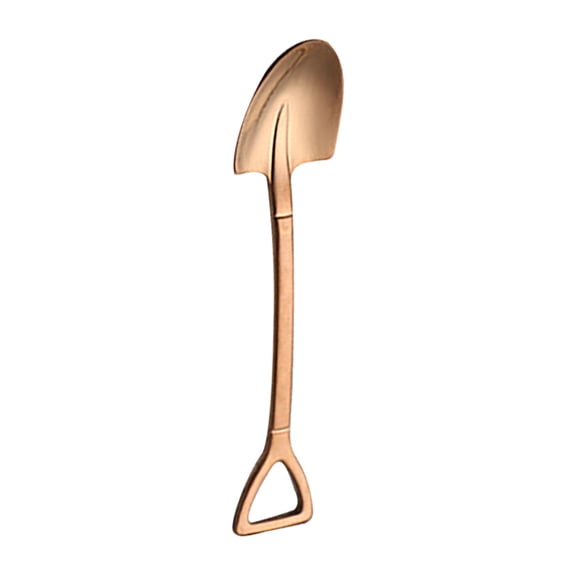 Weloille 1Pcs Shovel Spoon Stainless Steel Mini Universal Shovel Ice Cream watermelon Chocolate Cake Coffee Tea Stirring Spoons
