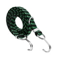 thumbnail image 1 of Weloille 1m Adjustable Flat Bungee Cord Heavy Duty Elasticity Long Bungee Straps Anti Rust Metal Buckle Luggage Rope, 1 of 1
