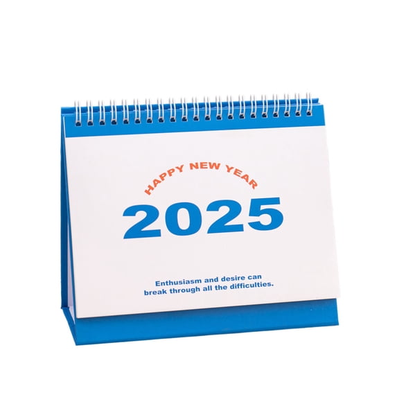 Weloille 2025 Desktop Calendar 2024 11-2025 12 Monthly Planner Office Calendar Portable Mini Calendar Desktop Accessory Vertical Flip Page Calendar for Home Classroom