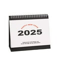 thumbnail image 1 of Weloille 2025 Desktop Calendar 2024 11-2025 12 Monthly Planner Office Calendar Portable Mini Calendar Desktop Accessory Vertical Flip Page Calendar for Home Classroom, 1 of 7