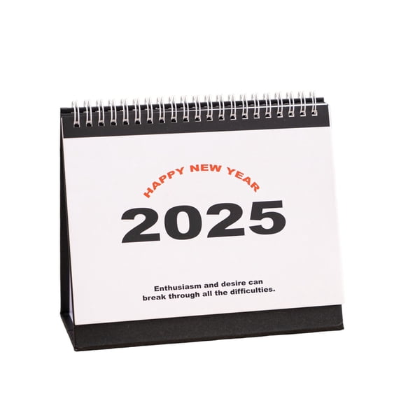 Weloille 2025 Desktop Calendar 2024 11-2025 12 Monthly Planner Office Calendar Portable Mini Calendar Desktop Accessory Vertical Flip Page Calendar for Home Classroom