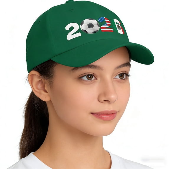 Weloille 2026 Mexico Printed Baseball Cap 1 Pc, Outdoor Sunshade Hat, Breathable and Comfortable Design, for Sports and Casual Wear