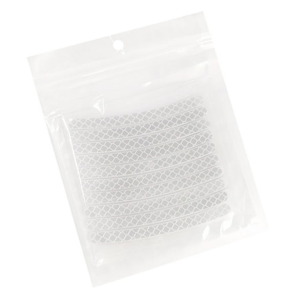 Weloille 20Pcs Car Wheel Hub Sticker with Reflective Night Light Decoration Motorcycle Electric Vehicle Wheel Rim Tire Decoration Sticker