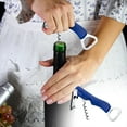 thumbnail image 1 of Weloille 3-in-1 Multifunctional Wine and Beer Opener, Portable Corkscrew with Bottle Foil Cutter, Bar and Home Tool, 1 of 4