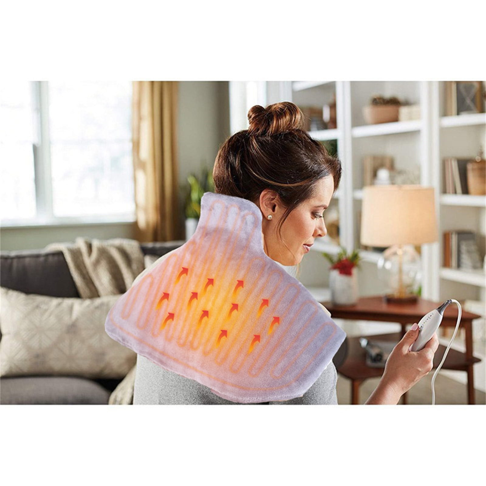 Weloille 3speed Shoulder And Neck Heating Pad Detachable Shoulder And
