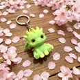 thumbnail image 1 of Weloille 3D Printed Little Dragon Figurine 1Pc, Creative Mini Animal Statue, Smooth Hand Painted Decorative Ornament, Cute Desktop Decor for Home Office Shelf Bedroom Living Room, 1 of 5