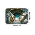 thumbnail image 1 of Weloille 3D Stereoscopic Trap Foot Mat, Crystal Velvet Door Entry Mat with Diatomite Mud Absorption, Non-Slip Waterproof Floor Mat for Home Bathroom Kitchen, 1 of 6