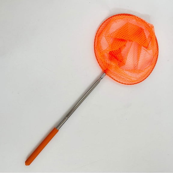 Weloille 3Pcs Swimming Pool Cleaning Net Summer Stainless Steel Children Retractable Fishing Net Outdoor Beach Toys Net Bag Parkbug Net Cheat Sheet Net