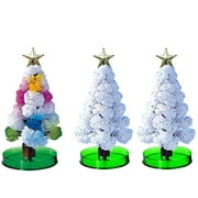 Weloille 3x Christmas Gift Paper Tree Growing Tree Toy Boys Girls Novelty 20ML