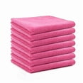 thumbnail image 1 of Weloille 5 Pack Microfiber Cleaning Towels, Double Sided Soft Fluffy Lint Free Cloth, Quick Drying Absorbent Reusable Scrubbing Wipes, for Kitchen, Car, Furniture, Window Cleaning Use, 1 of 1