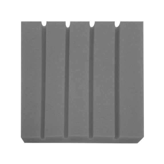 Weloille 6 Pack Acoustic Foam Panels, 25x25x2cm High Density Sound Absorption Sponge Tiles for Studio, KTV, Home Theater Wall Soundproofing