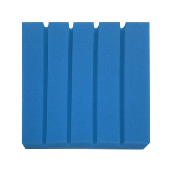 Weloille 6 Pack Acoustic Foam Panels, 25x25x2cm High Density Sound Absorption Sponge Tiles for Studio, KTV, Home Theater Wall Soundproofing