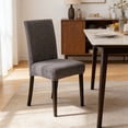 thumbnail image 1 of Weloille Autumn Winter Thickened Teddy Fleece Chair Cover, Universal Stretch Soft Warm Washable Anti-Scratch Dining Chair Slipcover for Home Kitchen Decor, 1 of 6