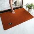 thumbnail image 1 of Weloille Bath Mat Rug-Rubber Non-slip Quick Dry Super Absorbent Thin Bathroom Rugs Fit Under Door-Washable Bathroom Floor Mats-Shower Rug for in Front of Bathtub Shower Room Sink, 1 of 8