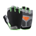 thumbnail image 1 of Weloille Bike Gloves for Men/Women Half Finger Biking Gloves Exercise Workout Gloves Suitable for Outdoor Sports, Gym, Weight Lifting, Rowing and Motorcycle, 1 of 1