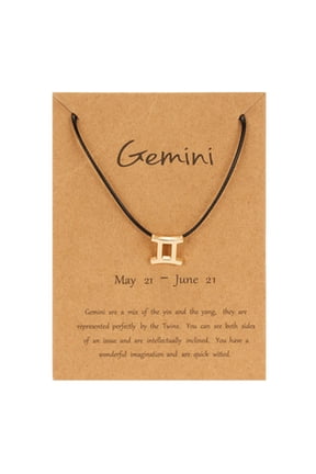 Black Paper Card Bracelet with Twelve Constellations Nylon Rope Alloy Bracelet Gift