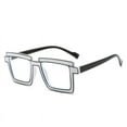 thumbnail image 1 of Weloille Blue Light Color Block Glasses Fluorescent Color Contrast Glasses, 1 of 1