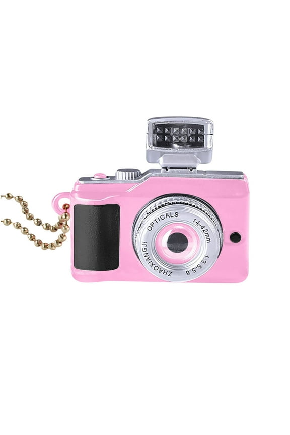 Camera Pendant Necklace LED Camera Gift For Photography Enthusiasts