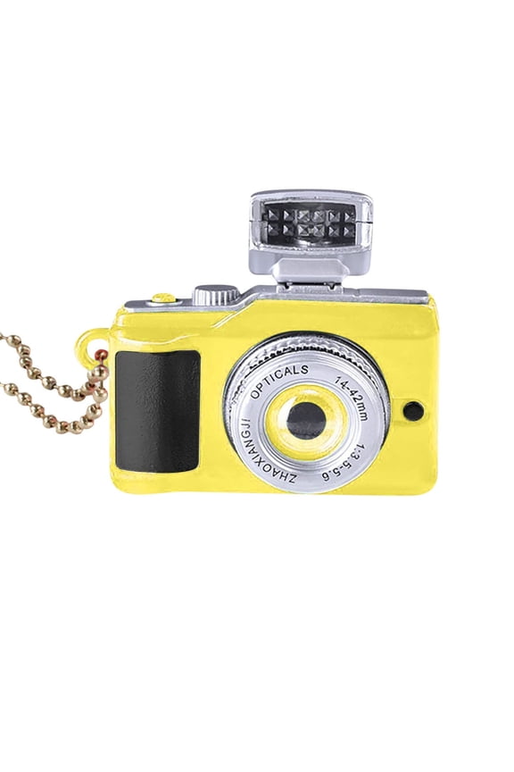 Camera Pendant Necklace LED Camera Gift For Photography Enthusiasts