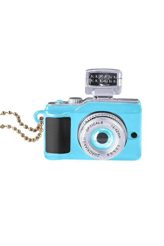 Camera Pendant Necklace LED Camera Gift For Photography Enthusiasts