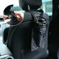 thumbnail image 1 of Weloille Car Trash Bag Car Trash Can Washable Reusable Seat Back Hanging Car Trash Bag Car Garbage Bag For Car Outdoor Travelling, 1 of 9