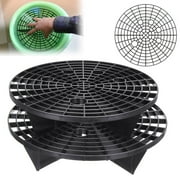 Weloille Car Wash Grit Trap Insert Water Bucket Filter Scratch Sponge Kit, 9.05in/23cm in Diameter