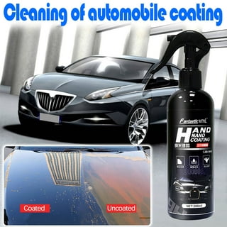 Nano Ceramic Spray Coating for Cars, Ceramic Car Wax Polish Spray-Waterless  Car Wash Polish Super Hydrophobic Polish & Polymer Paint Sealant 