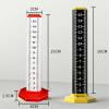 Weloille Ceiling Leveling Ruler 1 Pack, Light Steel Keel Alignment Tool, High Precision Level Gauge for Wall Tile Laying, Floor Tile Paving, Contour Gauge for Home Renovation