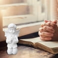 thumbnail image 1 of Weloille Cherubs Angels Resin Garden Statue, Adorable Angel Sculpture Memorial Statue, Indoor Outdoor Home Garden Decoration, 1 of 4