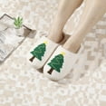 thumbnail image 1 of Weloille Christmas Cotton Slippers Winter Warm Padded Warm Shoes Christmas Tree Cotton Slippers Women's Home Soft Bottom Non-slip Indoor Floor Mute Cotton Slippers, 1 of 8
