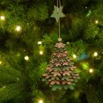 thumbnail image 1 of Weloille Christmas Decoration Wooden Bell Pendant Christmas Tree Christmas Gift, 1 of 4