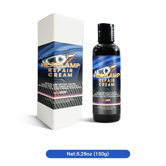 Weloille 150ml Automotive Headlight Restoration Cleaner - Premium Lens Restorer & Cleaner for Cars, Effective Headlight Repair Fluid, Innovative Polish Solution