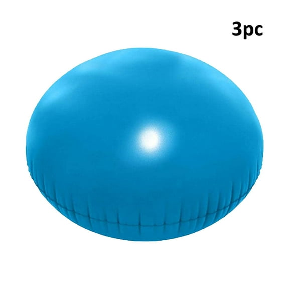 Weloille 2Pcs Pool Air Pillows for Above Ground Pools- 4 x 4 Ft Round Winter Pool Cover Pillow- Ice Equalizer Air Pillow- Swimming Pool Winterizing Closing Pillow for Support Pool Covers