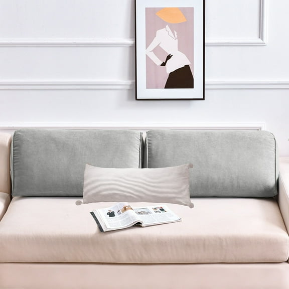 Weloille Cool Body Pillows for Adults Extra Long Pillows for Bed Shredded Memory Foam Full Pillows Pillowcase + Pillow Core--Zipper Type