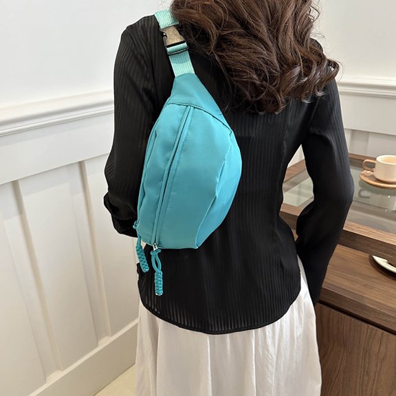 Weloille Crossbody Fanny Pack,Gifts for Enjoy Sports Festival Workout Traveling Running Casual Hands-Free Wallets Waist Pack Phone Bag Carrying All Phones