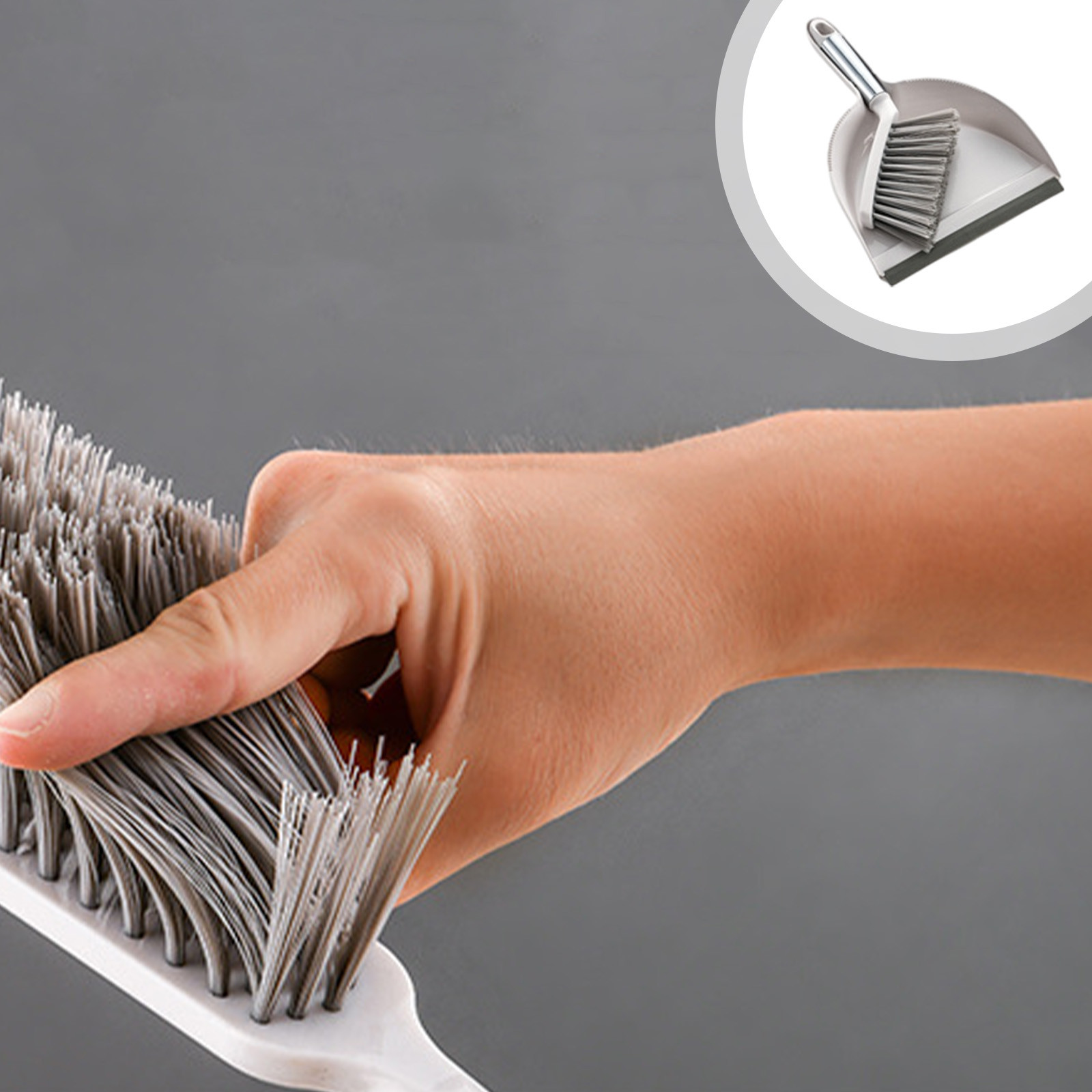 Aazon.co: SUBEKYU Ini Hand Broo And Dustpan Set, Sall Dustpan And - View #8