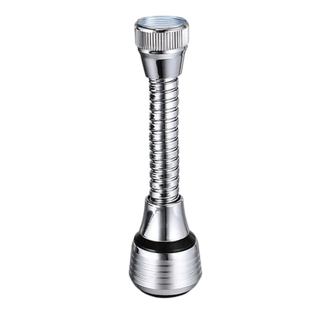 Weloille Pressurized Soft Bubbler Kitchen Shower Faucet Water Saving Hose Shower Faucet Proof