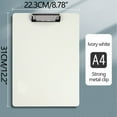 thumbnail image 1 of Weloille Clipboards A4 Clip File A4 Binder Storage Nursing Clipboard Plastic Side Opening Box Waterproof Document Drawing Pad Clip Organizer File Board Note Office Conference (8.78x12.2xin), 1 of 5