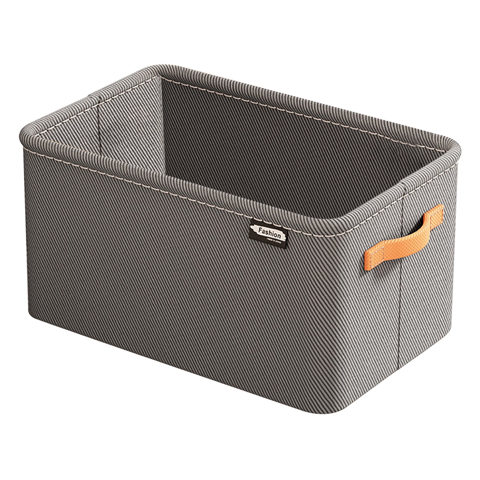 Weloille Clothes Storage Box With Steel Frame, Cationic Storage