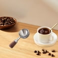 thumbnail image 1 of Weloille Coffee Scoop Vintage Coffee Measuring Spoon Retro Long Wooden Handle Coffee Scoop Kitchen Utensil for Scooping, Measuring & Serving Perfect for Coffee Tea, and More, 1 of 6