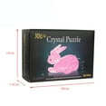 thumbnail image 1 of Weloille Crystal Puzzle, Cute Rabbit Model DIY Gadget Blocks Building Toy Gift HOT, 1 of 3